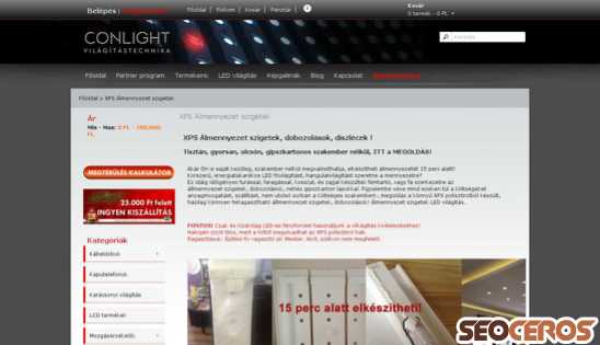 conlight.hu/xps-almennyezet-diszlec/xps-almennyezet desktop előnézeti kép