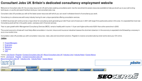 consultantjobs.co.uk desktop vista previa