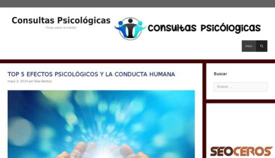 consultaspsicologicas.com desktop prikaz slike