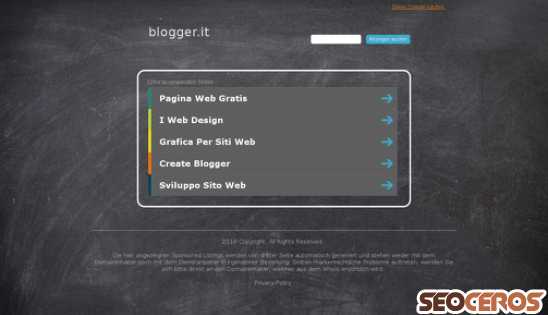 corrieredelsocialmedia.blogger.it desktop previzualizare