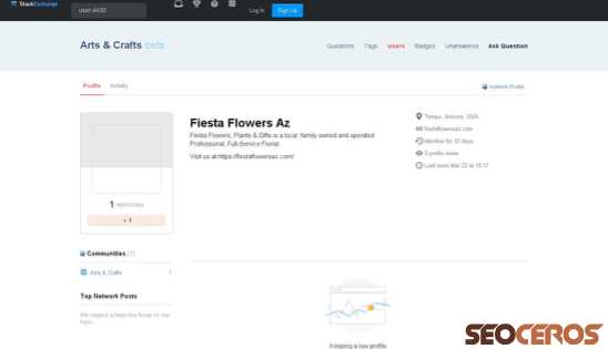 crafts.stackexchange.com/users/4430/fiesta-flowers-az desktop प्रीव्यू 