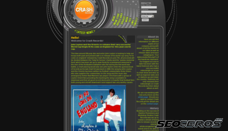 crash-records.co.uk desktop náhled obrázku