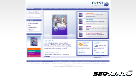crestsoftware.co.uk desktop previzualizare