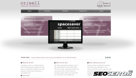 crisell.co.uk desktop előnézeti kép