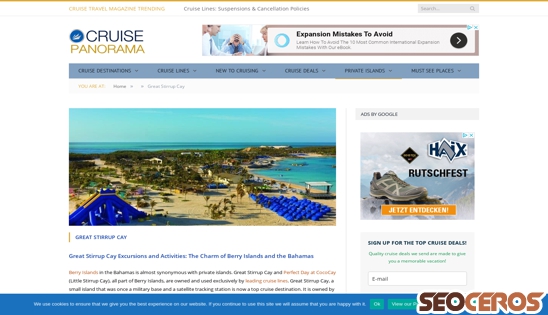 cruise-panorama.com/private-islands/great-stirrup-cay desktop previzualizare