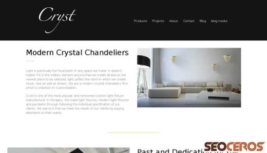 crystjavitasszerkesztesre.demo.site/modern-crystal-chandeliers-2 desktop 미리보기