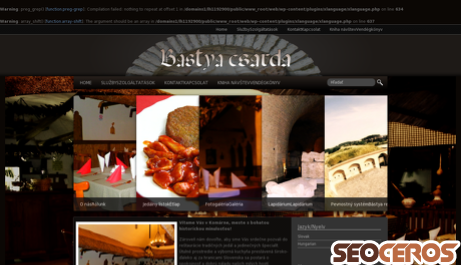 csarda.eu desktop náhled obrázku