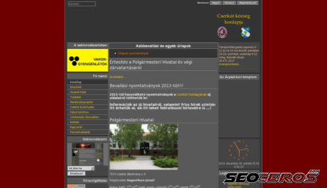 cserkut.hu desktop obraz podglądowy