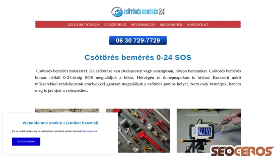 csotoresbemeres-24.hu desktop náhľad obrázku