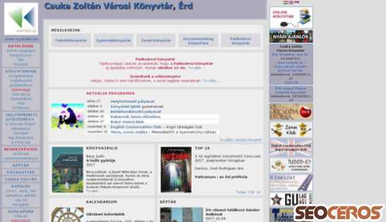 csukalib.hu desktop előnézeti kép