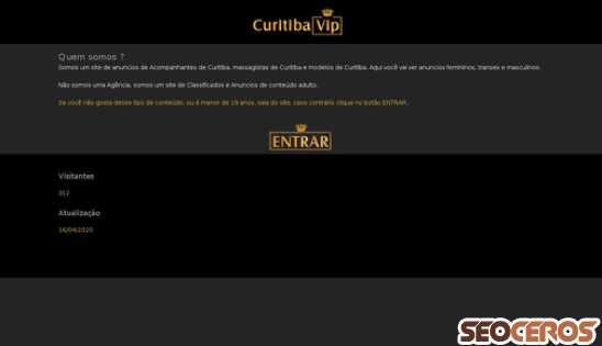 curitibavip.com.br desktop förhandsvisning