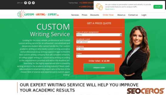 custom-writing-expert.com desktop náhled obrázku