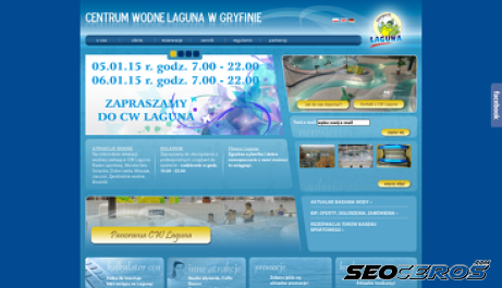 cwlaguna.pl desktop előnézeti kép
