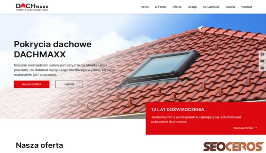 dachmaxx.pl desktop förhandsvisning