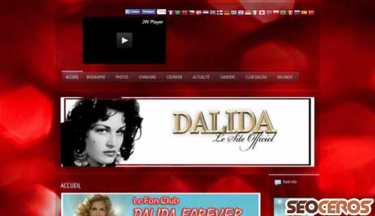 dalida.com desktop náhled obrázku