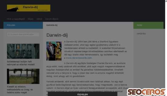 darwindij.hu desktop náhľad obrázku