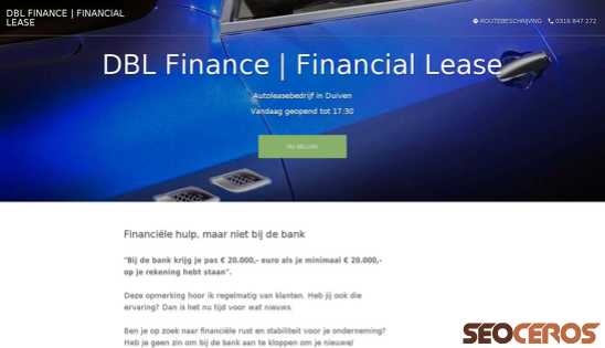 dbl-finance-financial-lease.business.site desktop náhled obrázku