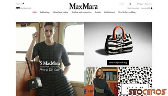 maxmara.com desktop vista previa