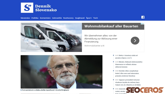 denniks.sk desktop previzualizare