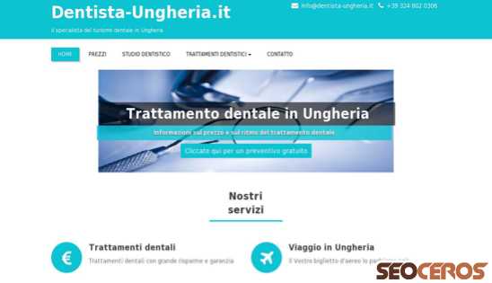 dentista-ungheria.it desktop prikaz slike