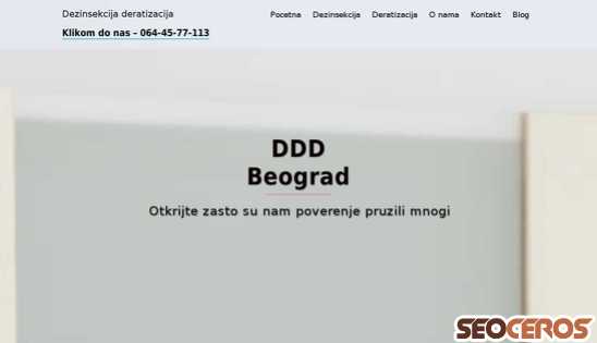 deratizacija-beograd.rs desktop Vista previa