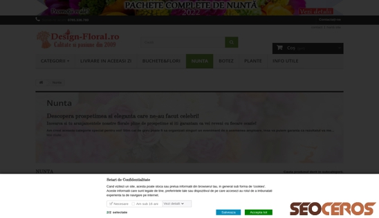 design-floral.ro/21-flori-nunta desktop preview