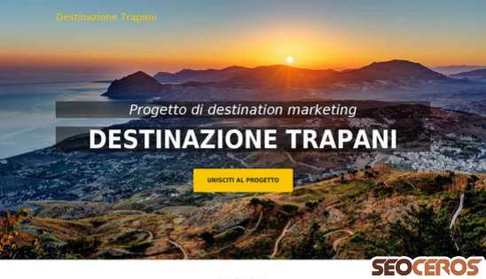 destinazione-trapani.it desktop förhandsvisning