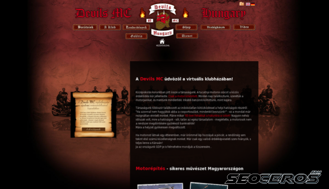 devilsmc.hu desktop náhled obrázku