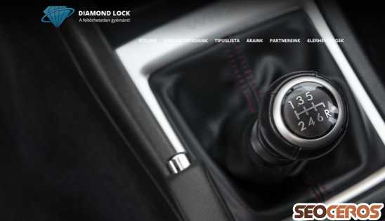 diamondlock.hu desktop prikaz slike