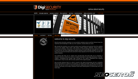 digisecurity.co.uk desktop náhled obrázku