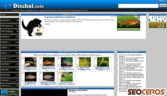 diszhal.info desktop náhľad obrázku