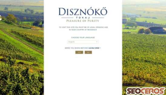 disznoko.hu desktop preview