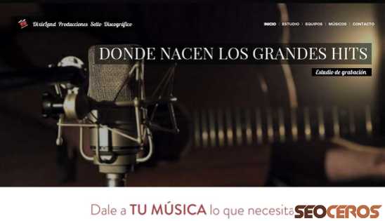 dixieland-producciones-sello-discografico.webnode.es desktop náhled obrázku