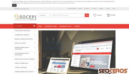 dnn.socepi.it/Socepi desktop förhandsvisning