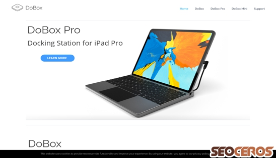 dobox.com desktop preview