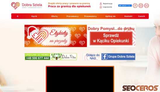 dobrasztela.pl desktop förhandsvisning