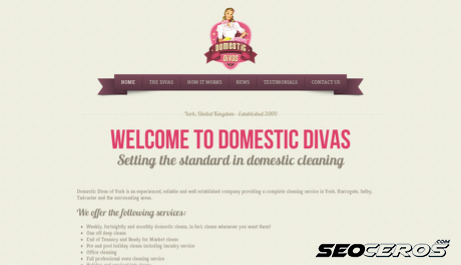 domestic-divas.co.uk desktop náhľad obrázku