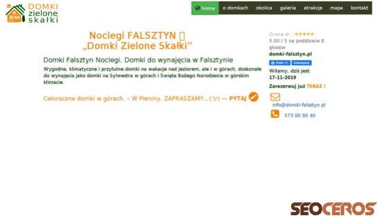 domki-falsztyn.pl/przewodnik desktop förhandsvisning