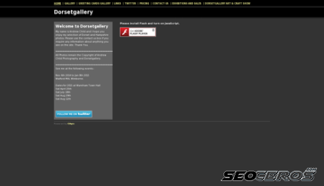 dorsetgallery.co.uk desktop Vista previa