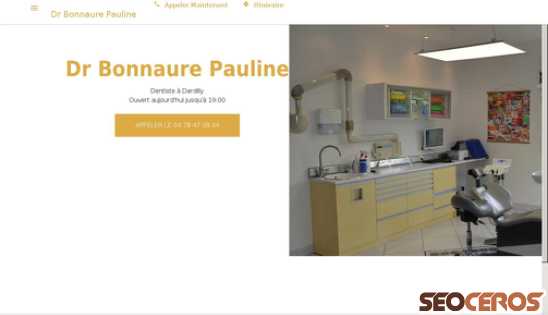 dr-bonnaure-pauline.business.site desktop náhľad obrázku