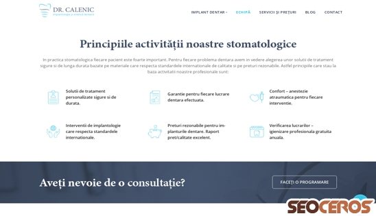 drcalenic.ro/echipa desktop náhled obrázku
