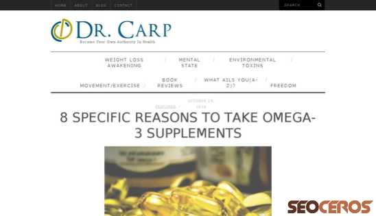drcarp.com/8-specific-reasons-to-take-omega-3-supplements desktop Vorschau