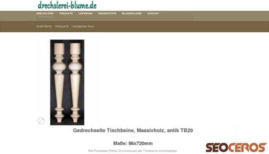 drechslerei-blume.de/produkte/gedrechselte-tischbeine-massivholz-antik-tb20 desktop prikaz slike