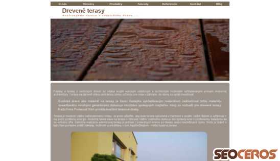 drevene-terasy.sk desktop náhled obrázku