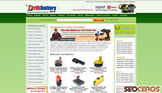 drill-battery.net.au desktop anteprima
