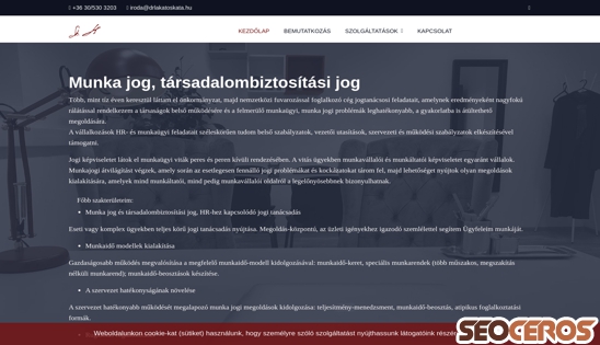drlakatoskata.hu/munka-jog-es-tarsadalombiztositasi-jog desktop előnézeti kép