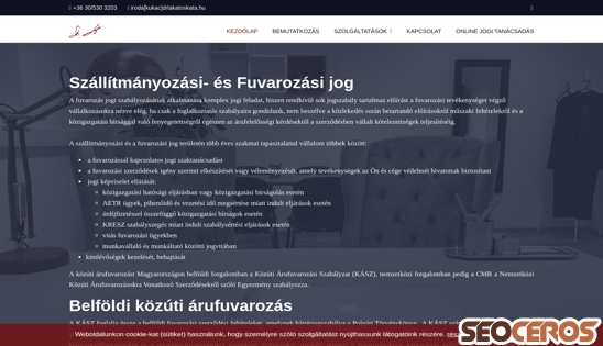drlakatoskata.hu/szallitmanyozasi-es-fuvarozasi-jog desktop Vista previa