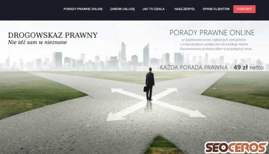 drogowskazprawny.pl desktop förhandsvisning