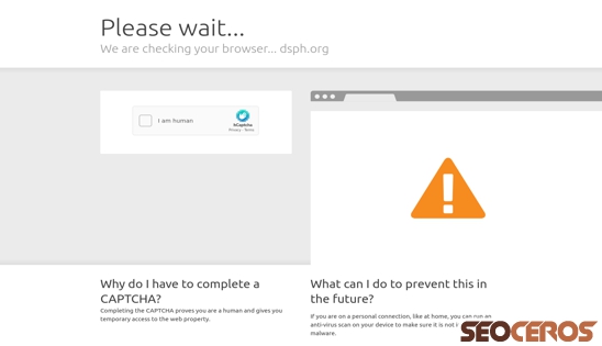dsph.org desktop előnézeti kép