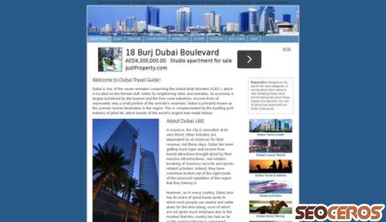 dubai-travel.biz desktop náhled obrázku